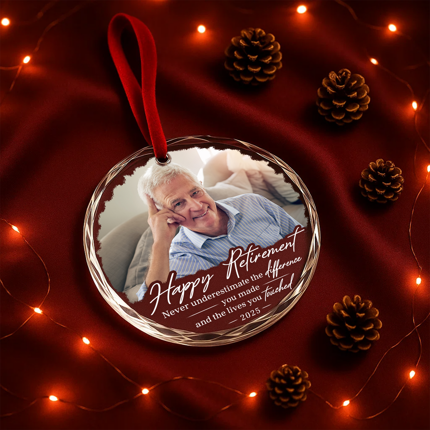 Happy Retirement Ornament, The Difference You Made and Lives You Touched