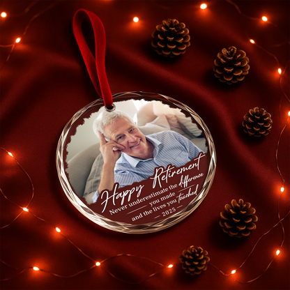 Happy Retirement Ornament, The Difference You Made and Lives You Touched