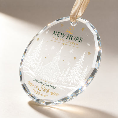 Winter Faith – A Personalized Church Keepsake