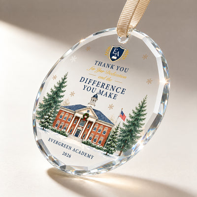 Thank You for Your Dedication – A Personalized School Keepsake