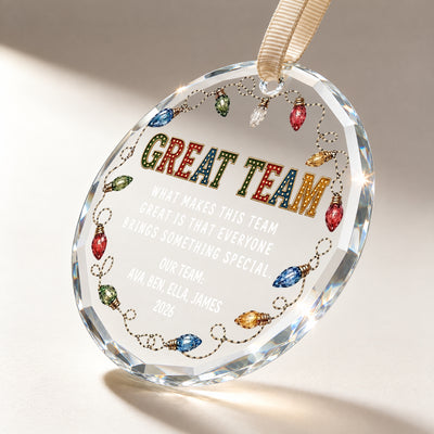Great Team, Great Memories – A Personalized Team Keepsake