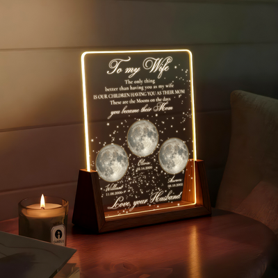 The Moons That Made You Mom – A Personalized Mother’s Day Keepsake
