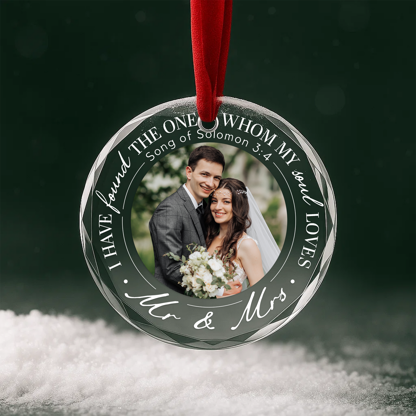 I Have Found The One Whom My Soul Loves, Wedding Ornament