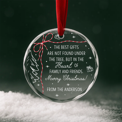 Customize Name Best Gift Family Ornament