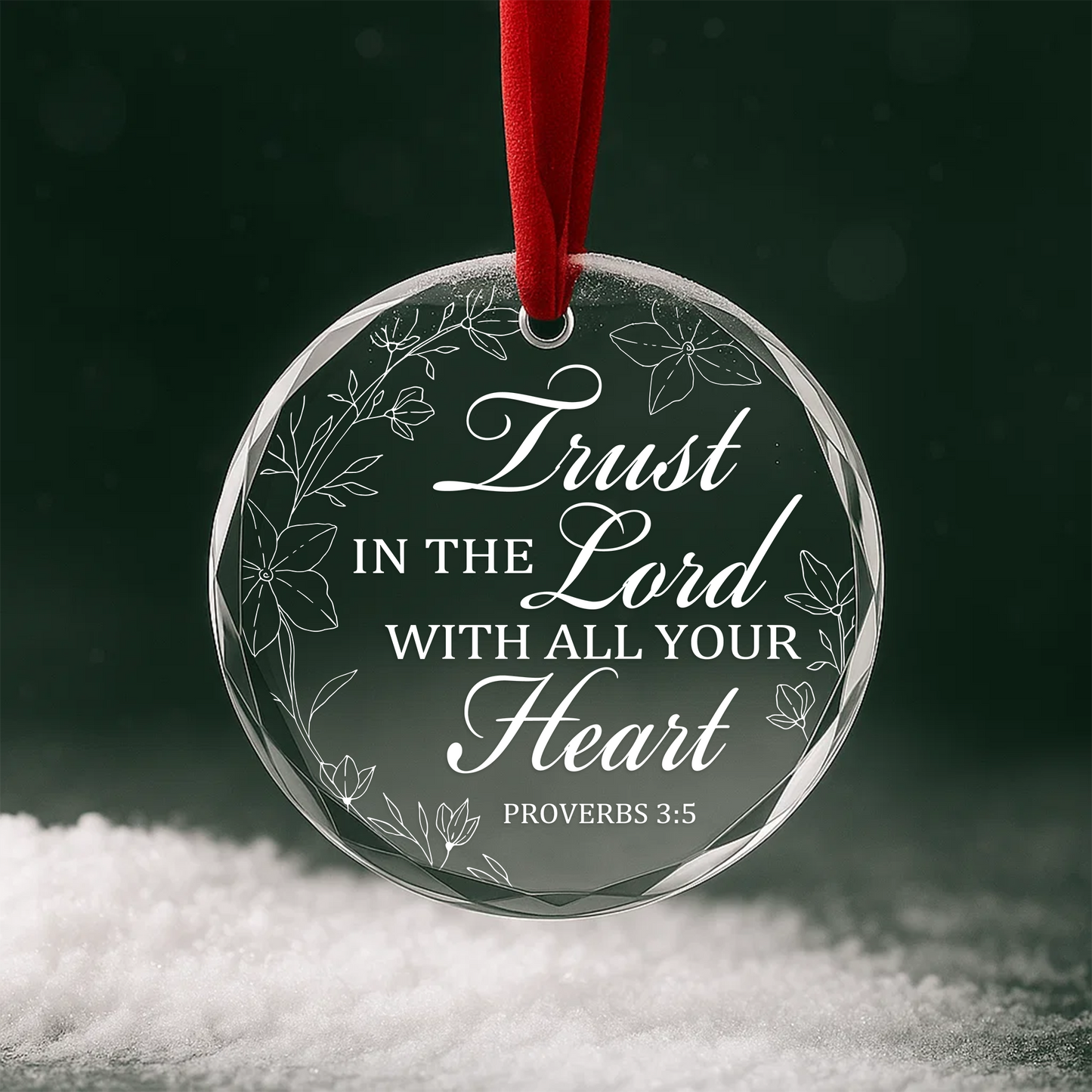 Trust in the Lord Ornament
