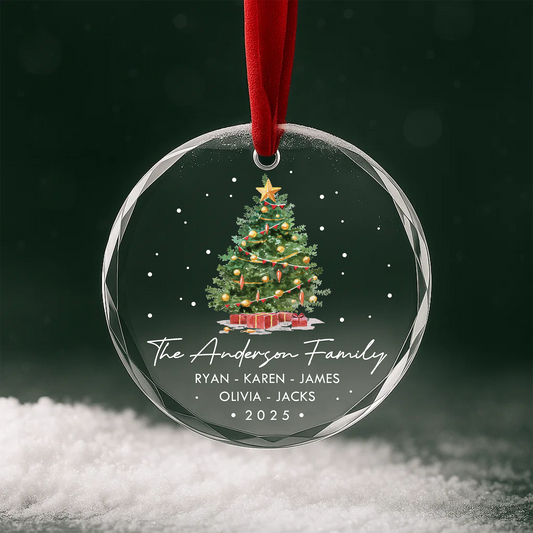 Capture Your Family Magic Custom Christmas Ornament