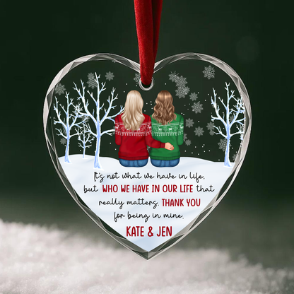 Thank You for Being in My Life Ornament, Friendship Gift