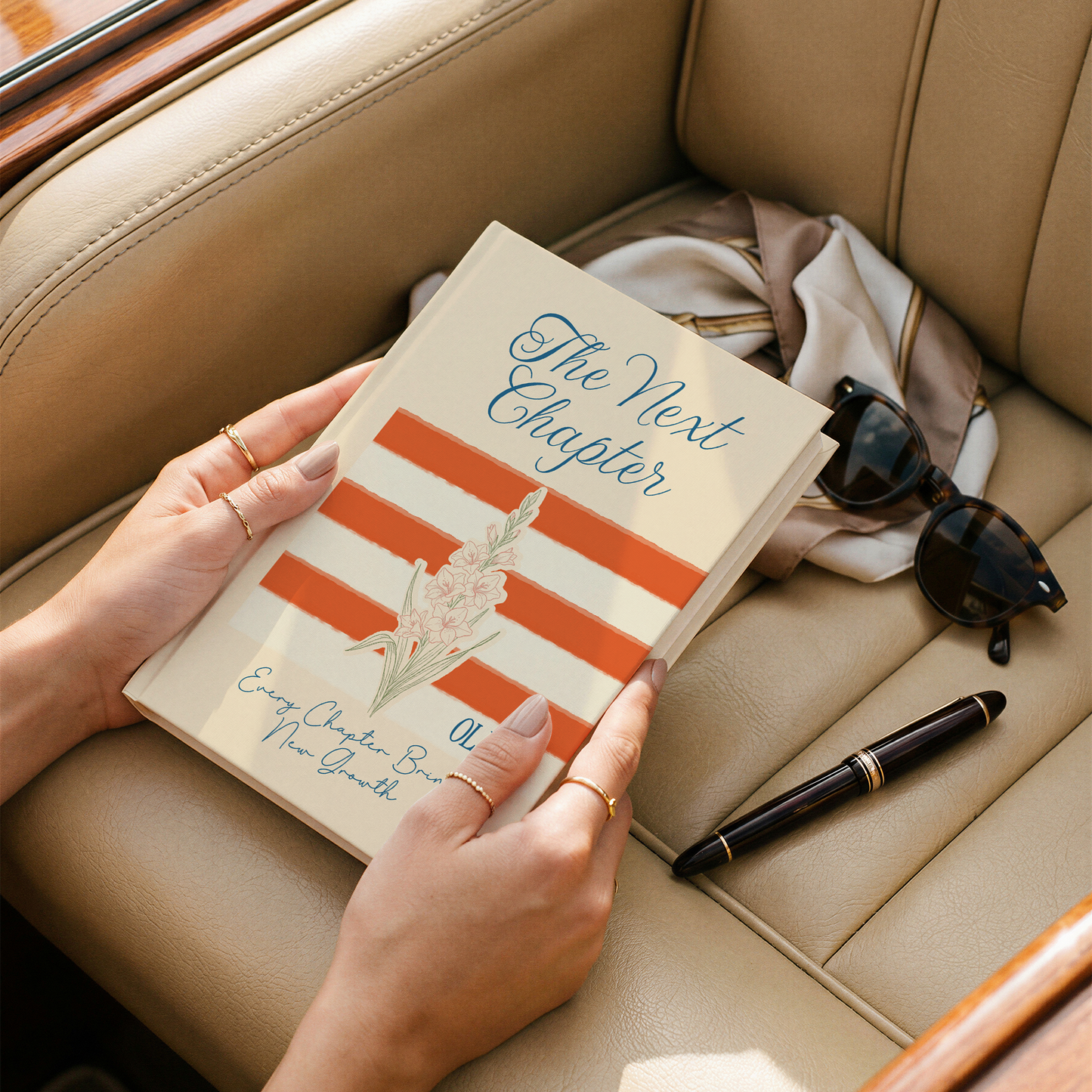 Personalized “The Next Chapter” Journal – Custom Name Graduation Gift