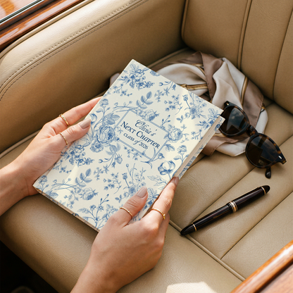 Personalized Graduation Journal – “Next Chapter” Custom Floral Notebook, Class of 2026 Gift
