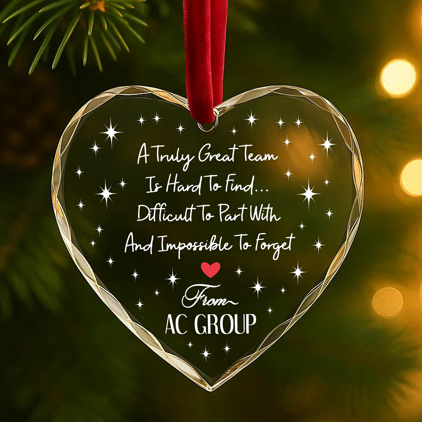 A Truly Great Team Is Hard to Find, Appreciation Ornament