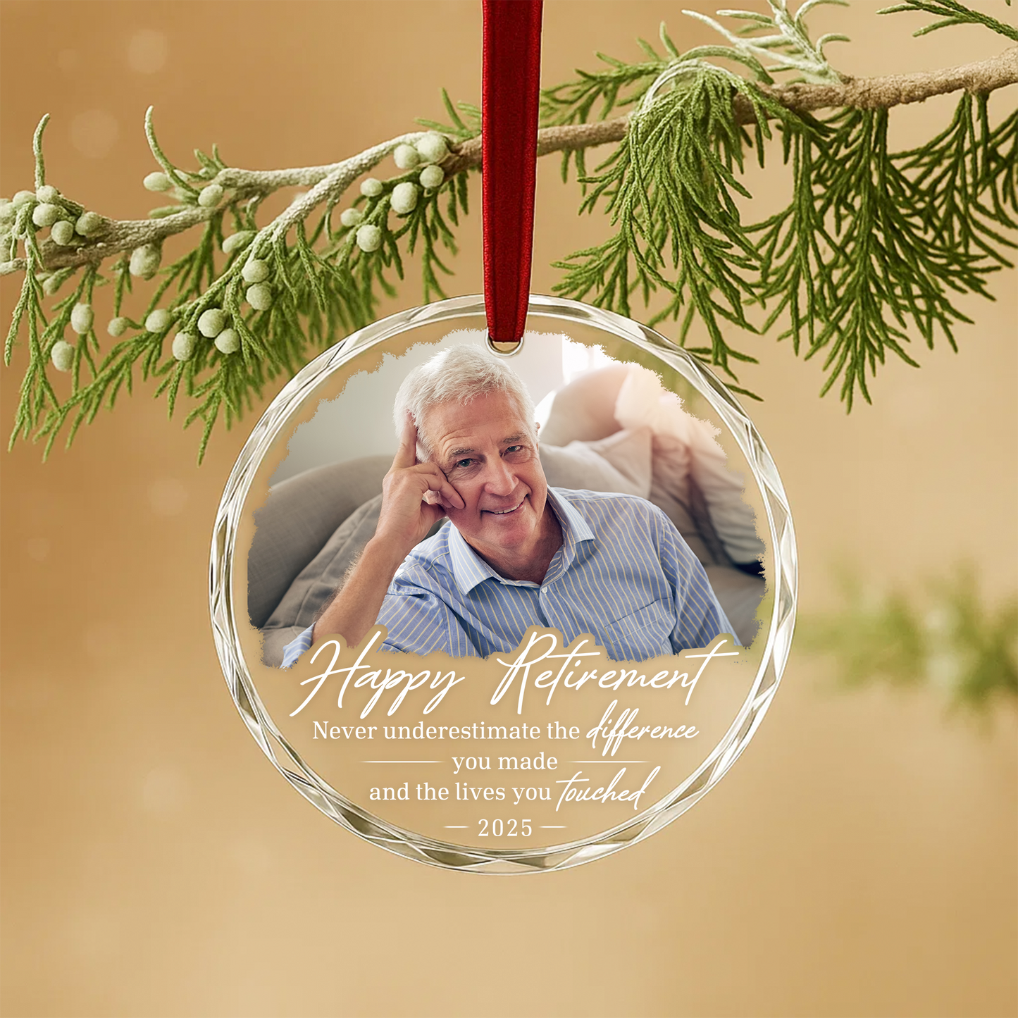 Happy Retirement Ornament, The Difference You Made and Lives You Touched