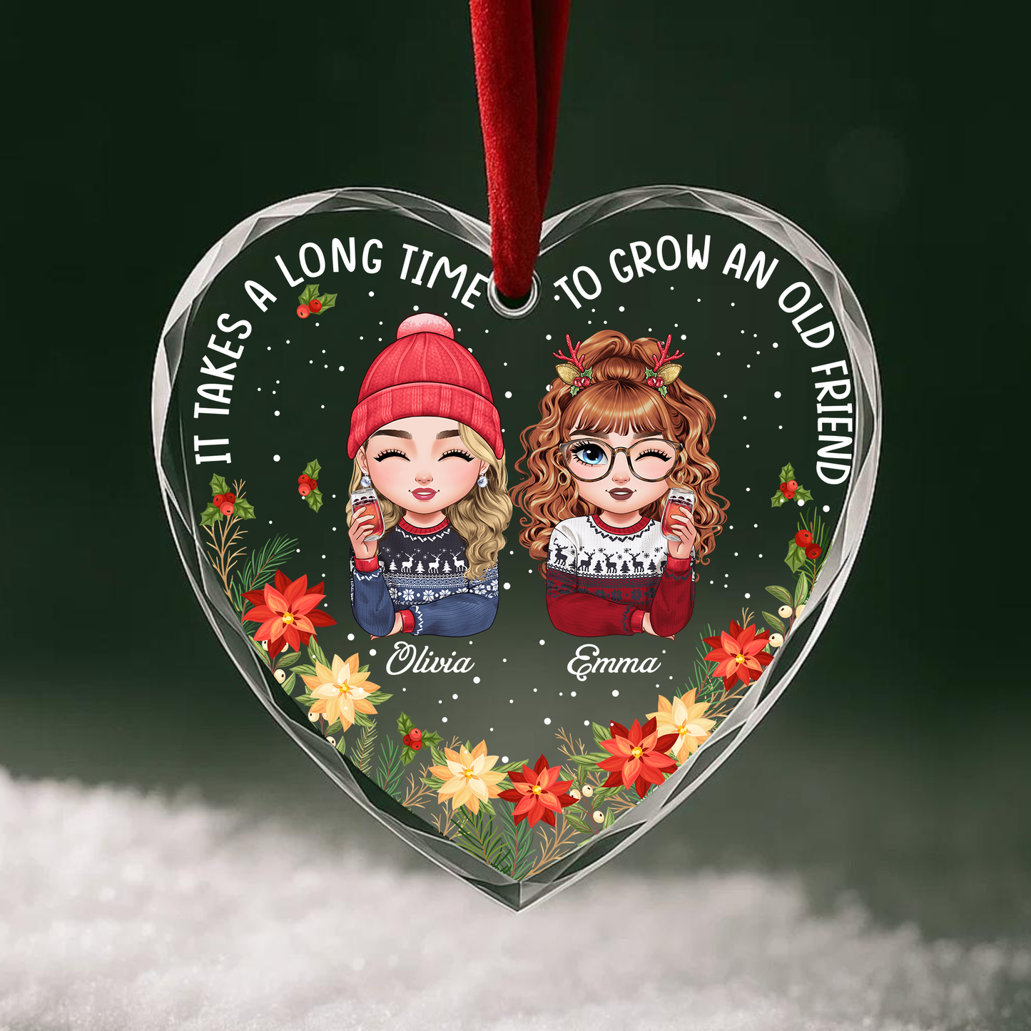 It Takes a Long Time to Grow an Old Friend Ornament