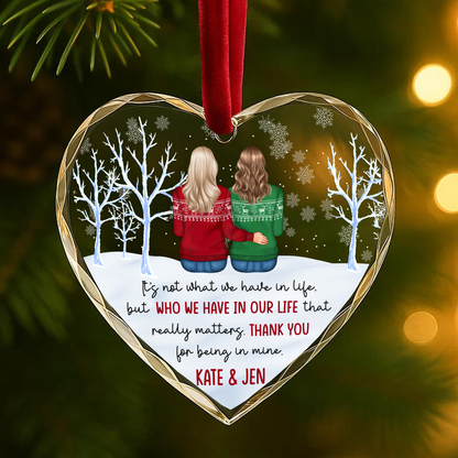 Thank You for Being in My Life Ornament, Friendship Gift