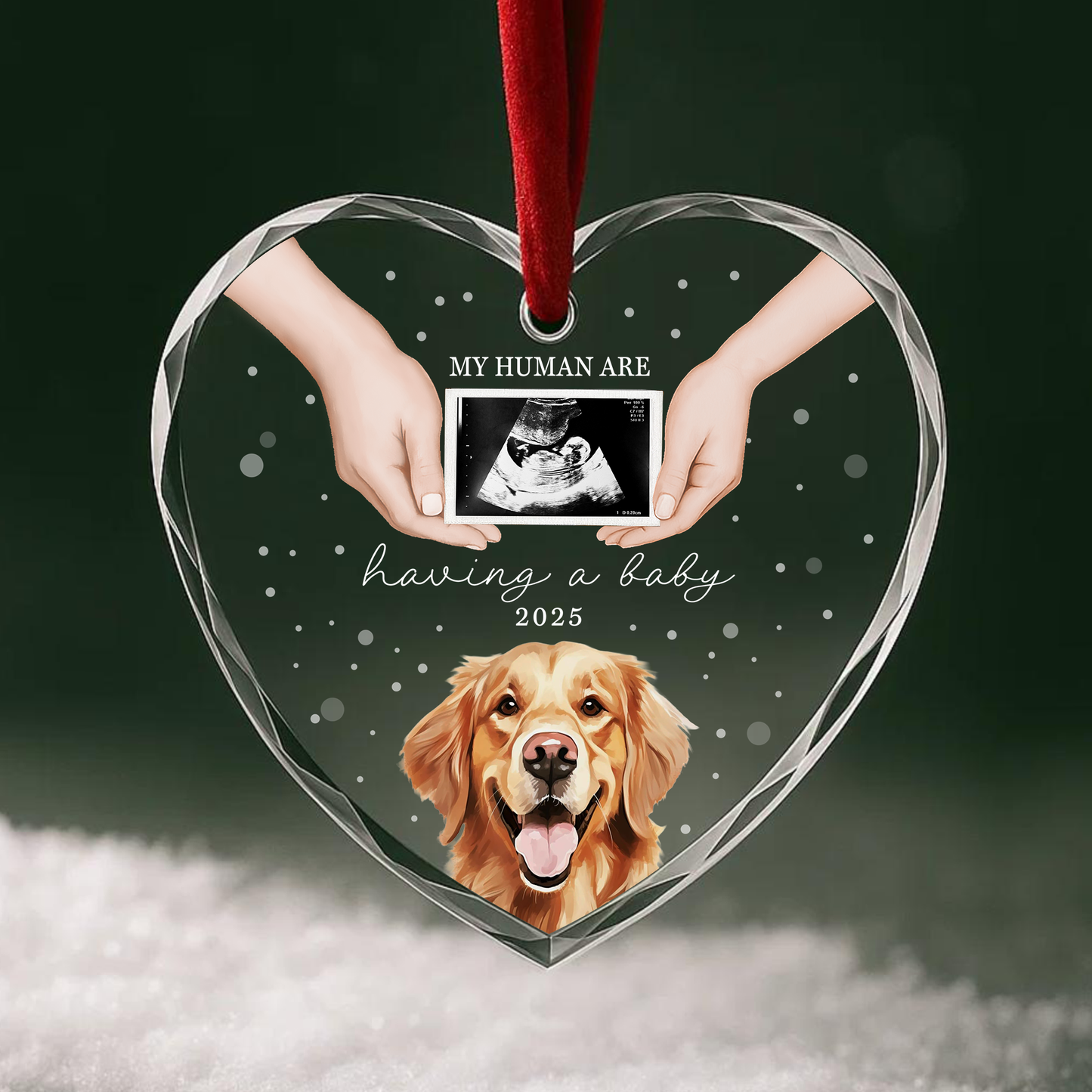My Humans Are Having a Baby Ornament, Pet Pregnancy Announcement