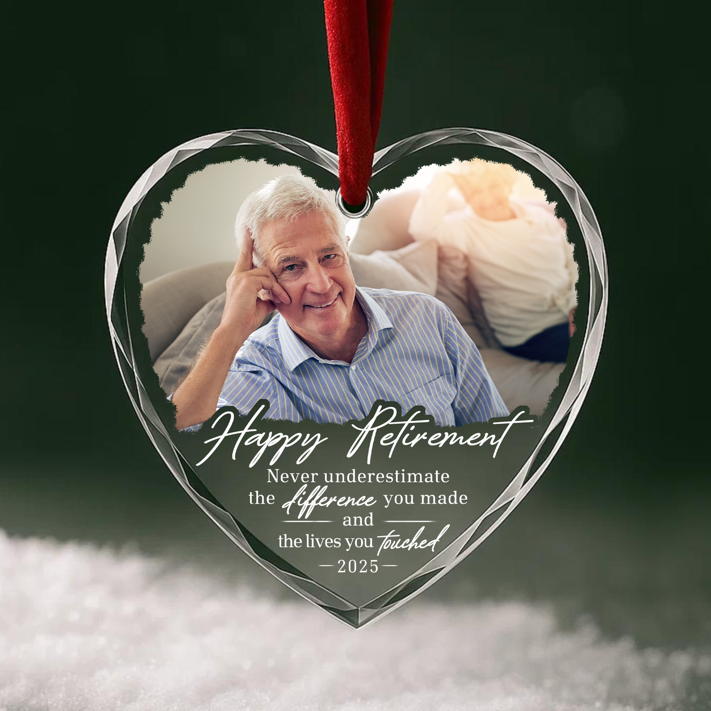 Happy Retirement Ornament, The Difference You Made and Lives You Touched