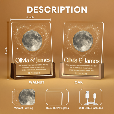 Our Moon, Our Moment – A Personalized Love Keepsake