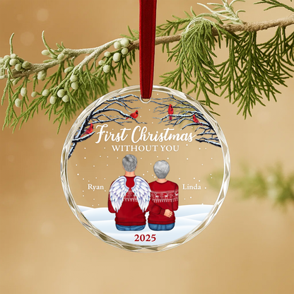 First Christmas Without You Memorial Ornament