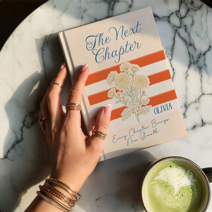 Personalized “The Next Chapter” Journal – Custom Name Graduation Gift
