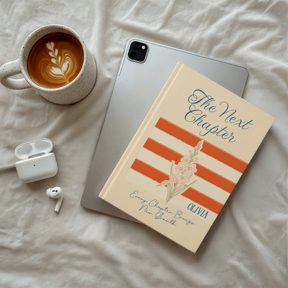 Personalized “The Next Chapter” Journal – Custom Name Graduation Gift