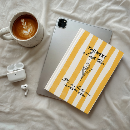 Personalized Graduation Journal 2026 – Custom Name “The Next Chapter” Keepsake Gift
