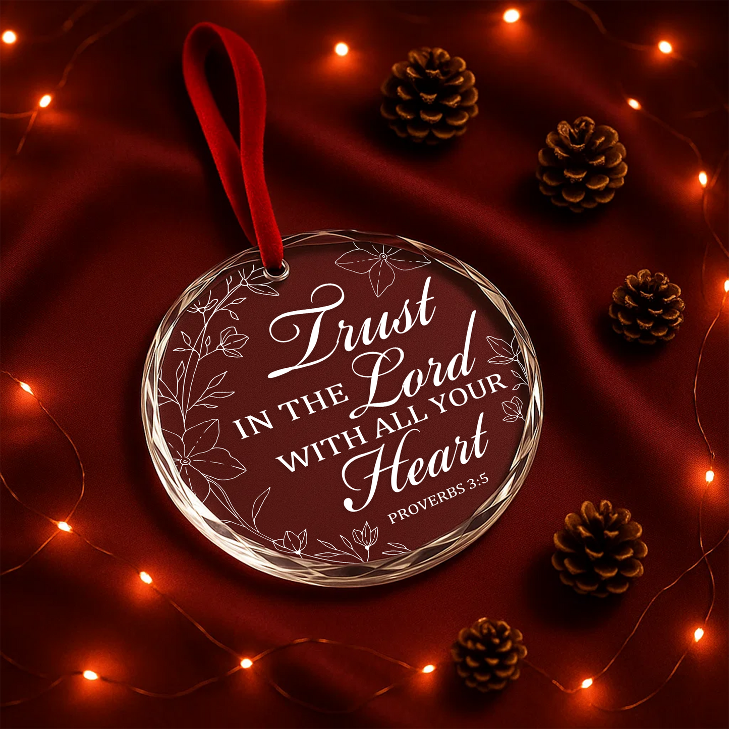 Trust in the Lord Ornament