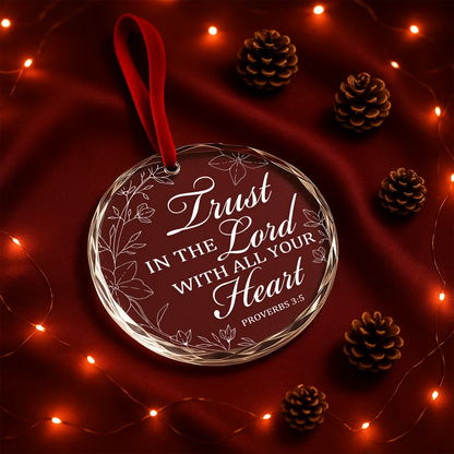 Trust in the Lord Ornament