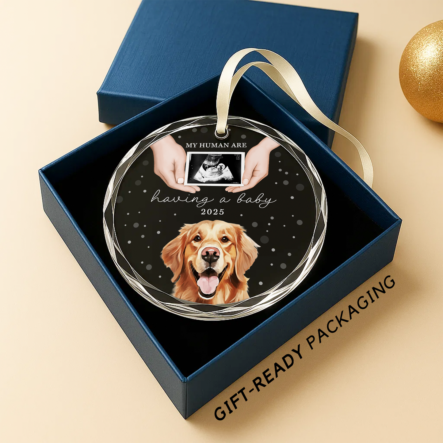 My Humans Are Having a Baby Ornament, Pet Pregnancy Announcement