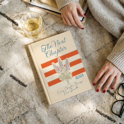 Personalized “The Next Chapter” Journal – Custom Name Graduation Gift