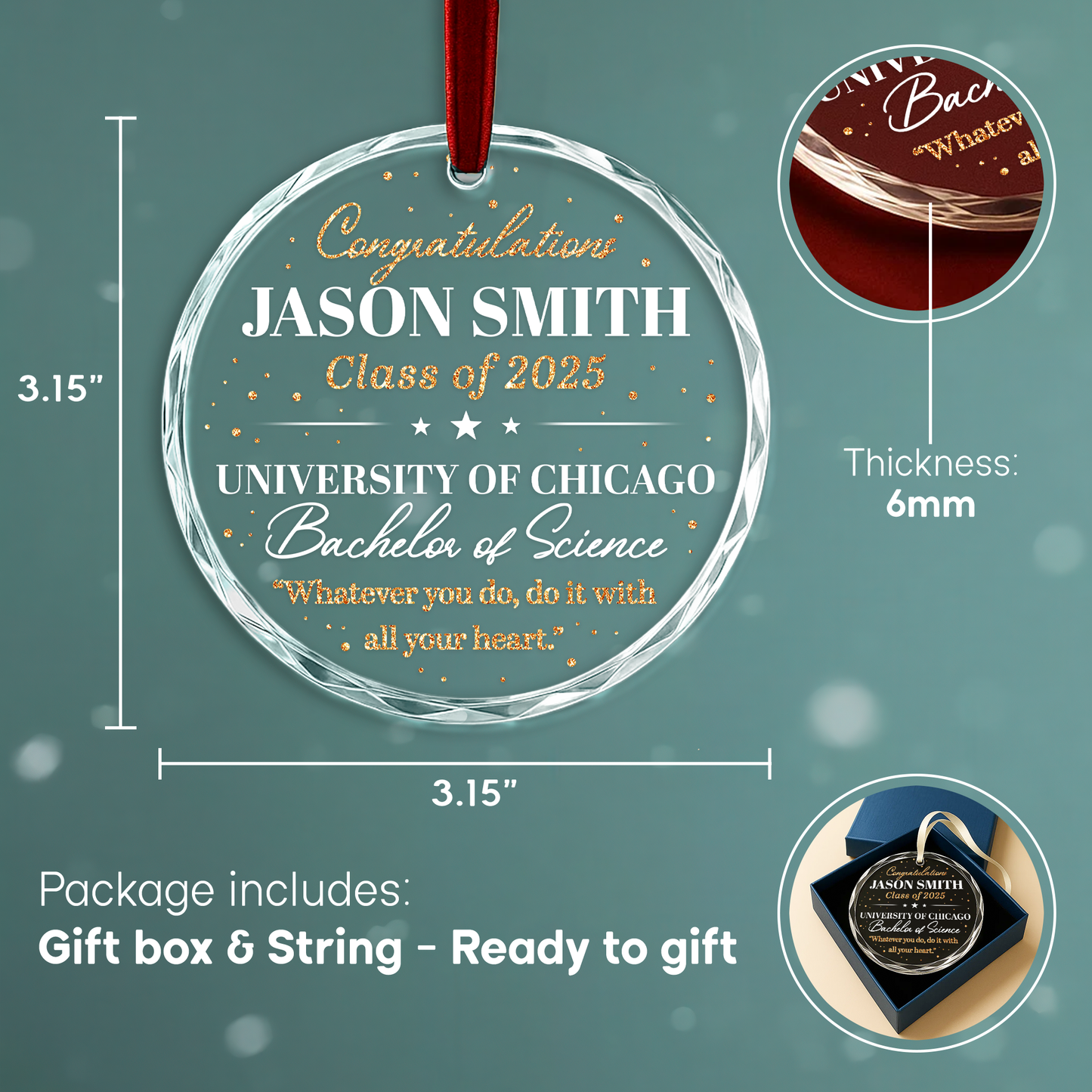 Congratulations Graduate Ornament