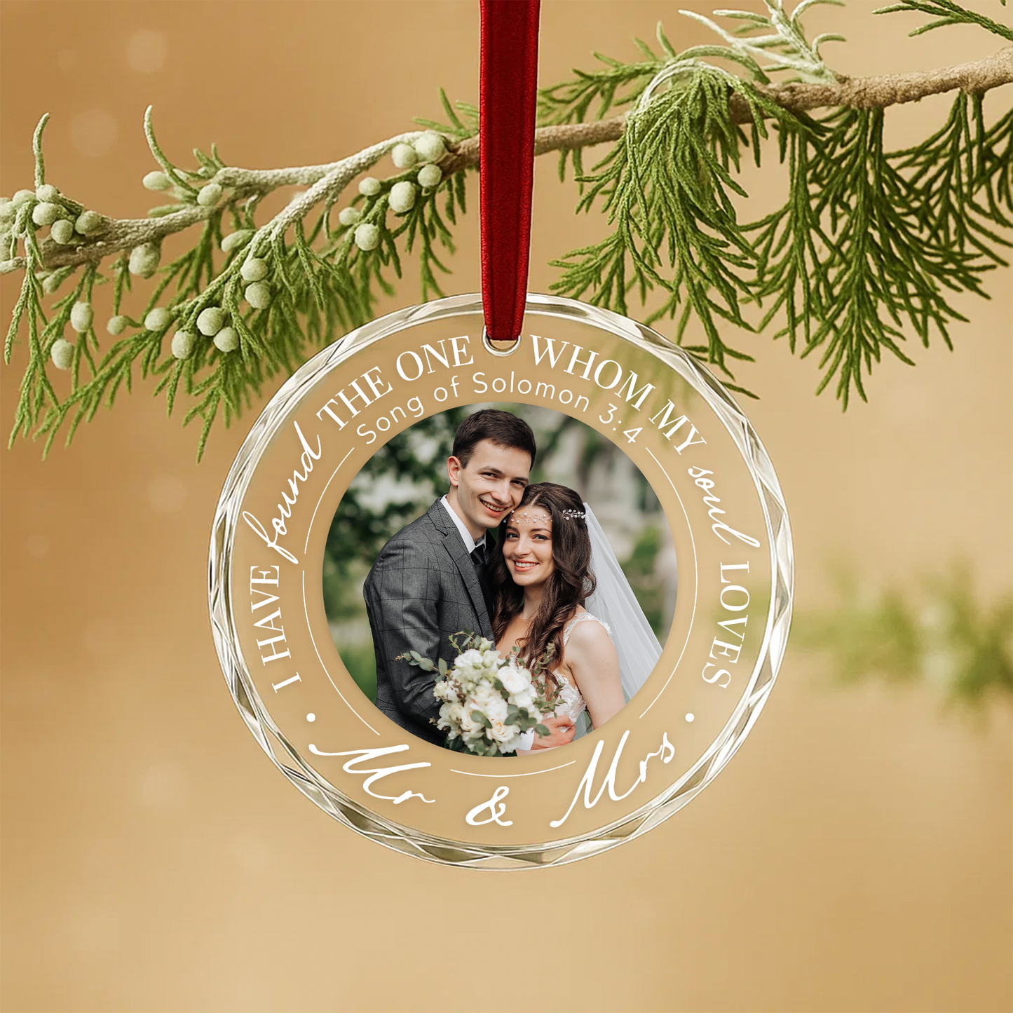 I Have Found The One Whom My Soul Loves, Wedding Ornament