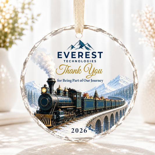 Personalized Company Journey Thank-You Ornament