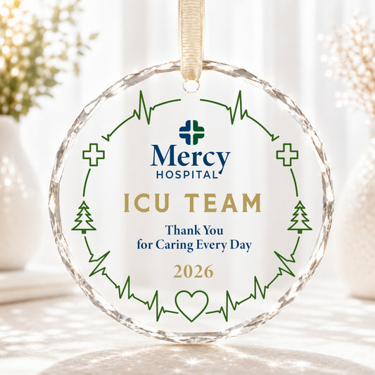 Personalized Healthcare Team Appreciation Ornament