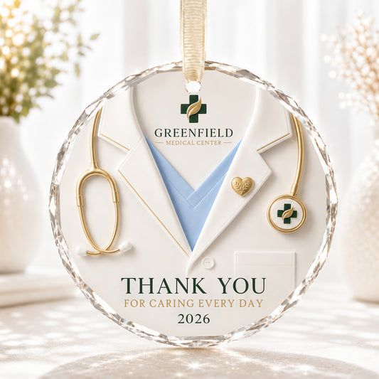 Personalized Doctor Appreciation Ornament