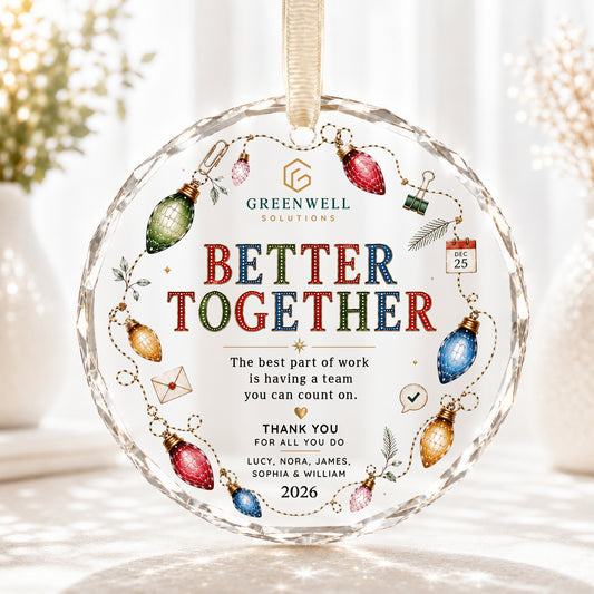 Personalized Team Thank-You Ornament