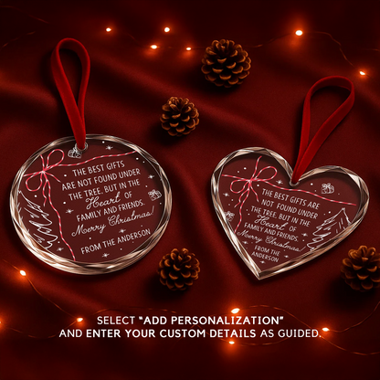 Customize Name Best Gift Family Ornament