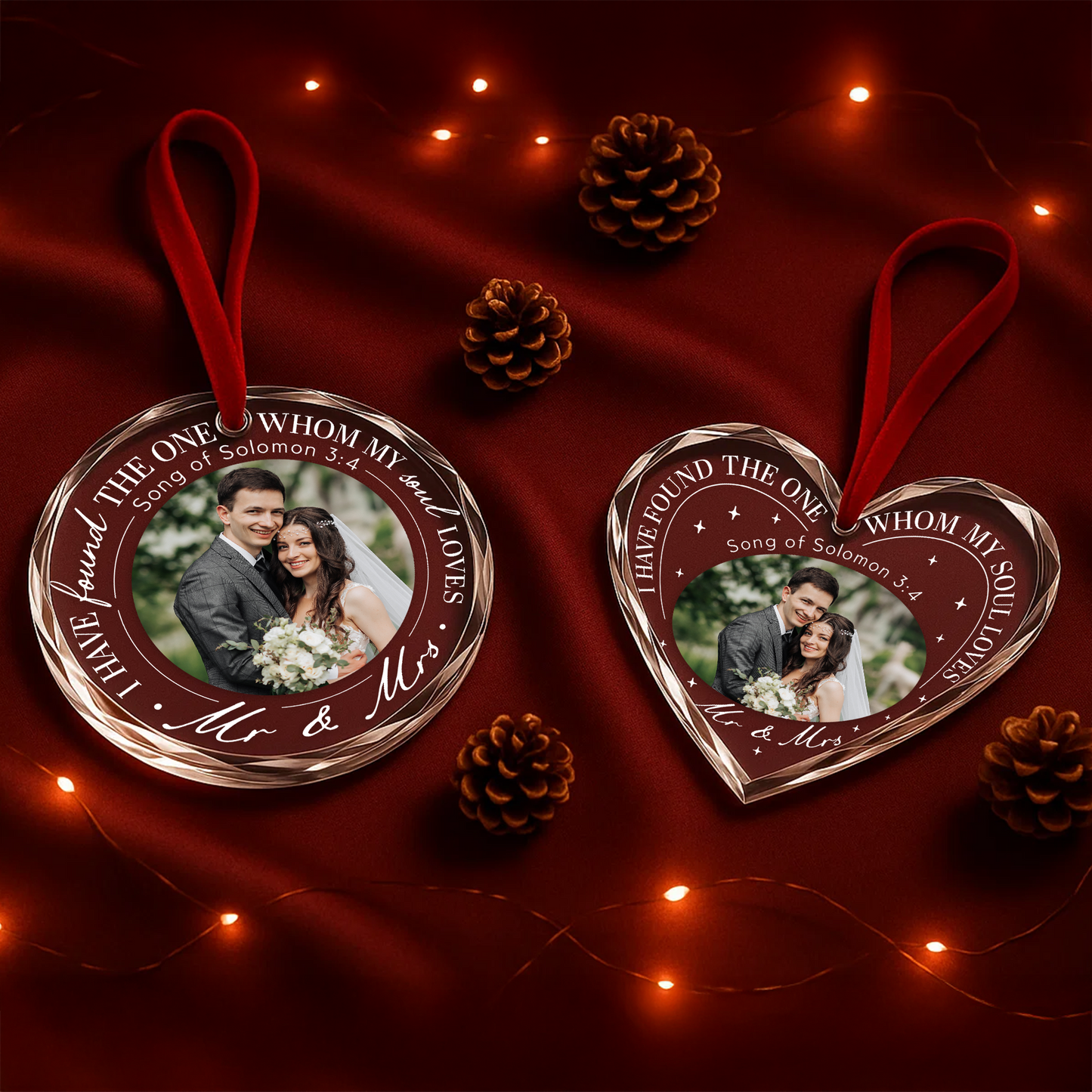 I Have Found The One Whom My Soul Loves, Wedding Ornament