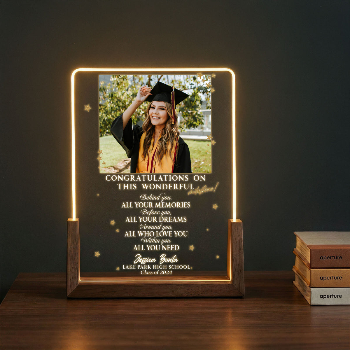 Behind You, Before You – A Personalized Graduation Keepsake