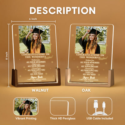 Behind You, Before You – A Personalized Graduation Keepsake