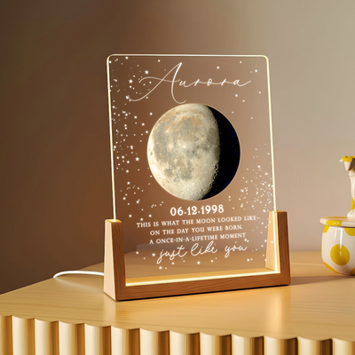 The Moon You Were Born Under – A Personalized Birthday Keepsake