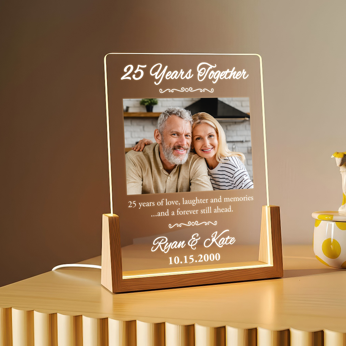 25 Years Together – A Personalized Anniversary Keepsake