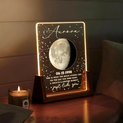 The Moon You Were Born Under – A Personalized Birthday Keepsake