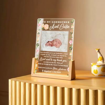 Blessed With You – A Personalized Godmother Keepsake