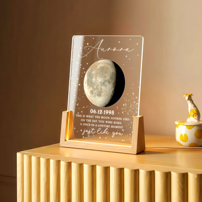 The Moon You Were Born Under – A Personalized Birthday Keepsake