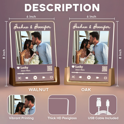 Our Song, Our Story – A Personalized Couple Music Photo Keepsake
